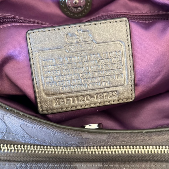 Authentic Coach Shoulder Bag - Picture 3 of 5